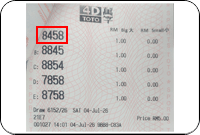 Winning Ticket Toto 4D Special Prize - 4 July 2026